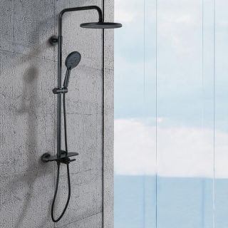 Душевая стойка Gappo G2495-96 чёрный